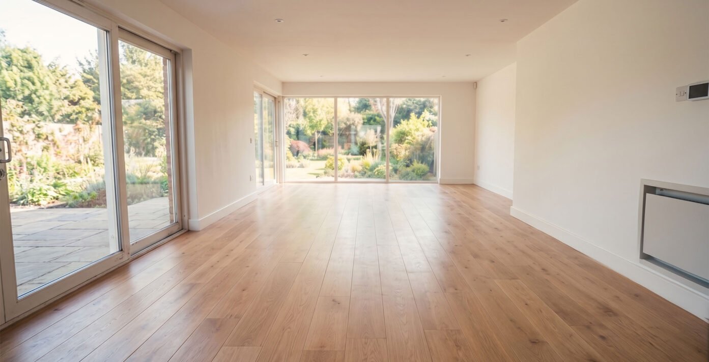 flooring service after photo